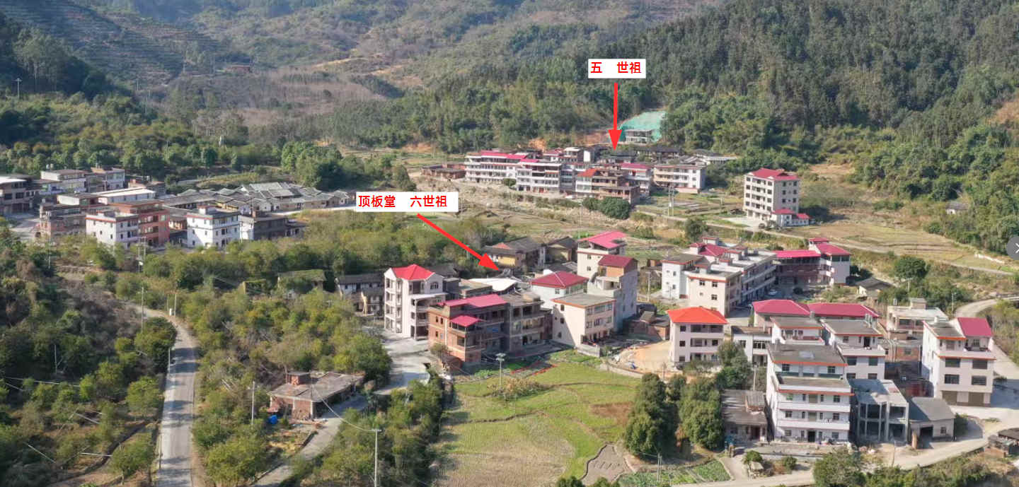 仙溪村航拍